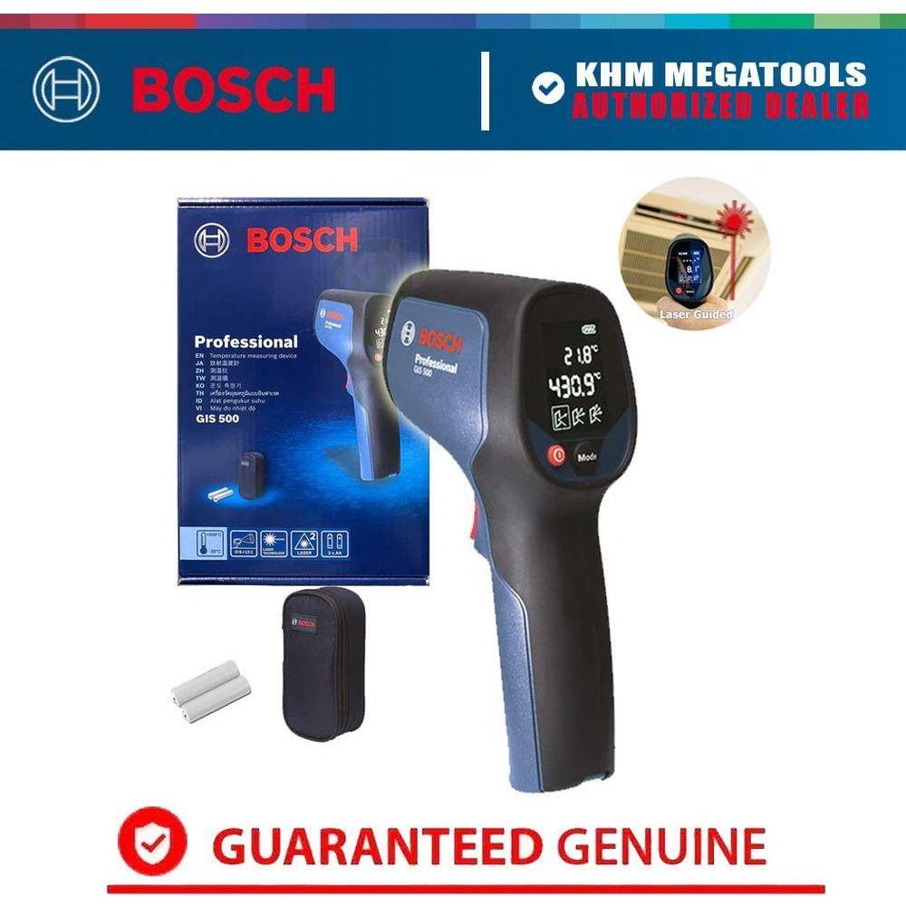 Bosch GIS 500 Laser Thermal Detector / Infrared Thermometer | Bosch by KHM Megatools Corp. Bosch GIS 500 Laser Thermal Detector / Infrared Thermometer | Bosch by KHM Megatools Corp.